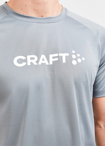 Сіра чоловіча футболка Craft Core Unify Logo Tee