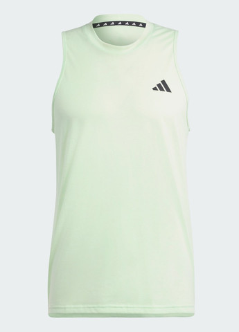 Сіра футболка для тренувань train essentials feelready logo adidas