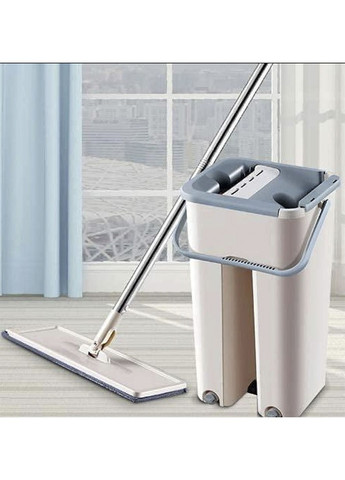Швабра-лентяйка Hand Free с автоматическим отжимом 5 л (Без коробки) Good Idea cleaning mop 2в1 (259751387)
