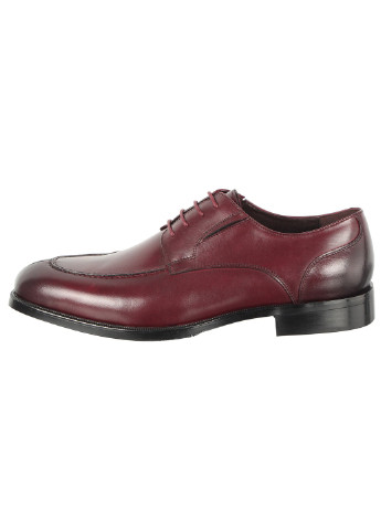 Бордовые мужские классические туфли 196606 Buts на шнурках