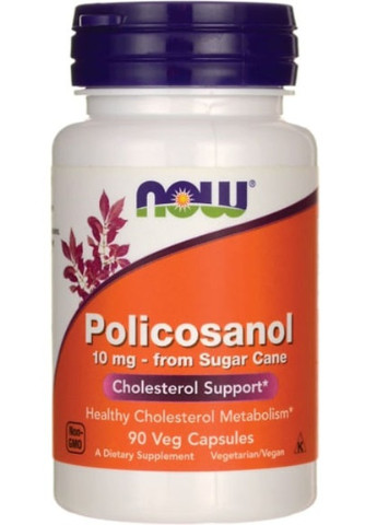 Policosanol 10 mg 90 Veg Caps Now Foods (256722759)