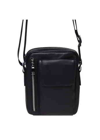 Чоловіча шкіряна сумка K16426-black Ricco Grande (271998059)
