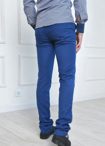 Штани чоловічі синього кольору розмір 29 Let's Shop (277151300)