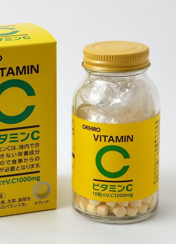 Vitamin C 1000 mg 300 Tabs Orihiro (258555345)