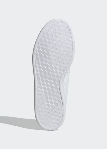 Белые всесезонные кроссовки advantage adidas