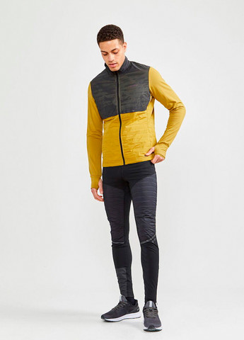 Жовта демісезонна чоловіча куртка Craft Lumen SubZ Jacket
