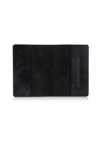 Обложка для паспорта из кожи HiArt PC-01 Crystal Panther Mehendi Art Черный Hi Art (268371240)