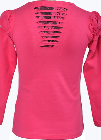 Розовая футболки батник дівчинка (028)11919-736 Lemanta