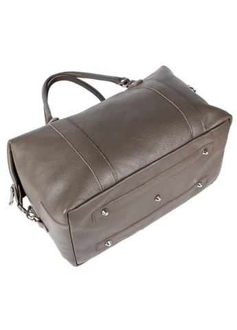 Дорожная кожаная серая сумка 00889 Shvigel (276456867)