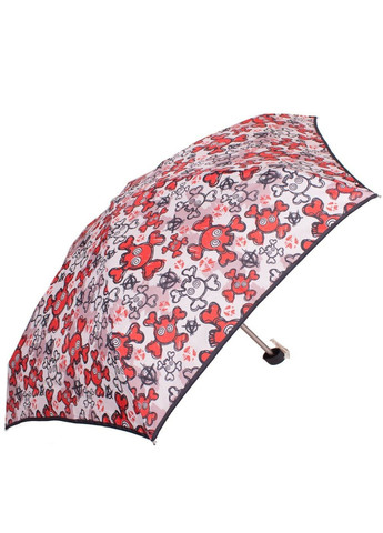 Жіночий рожево-червоний полегшений компактний механічний парасолька NEX (262982757)