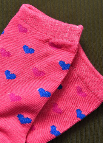 Шкарпетки для дівчинки рожевого кольору з малюнком Let's Shop (269387544)