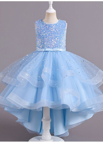 Блакитна святкова сукня No Brand (261404572)