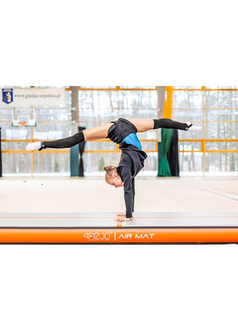 Мат гимнастический надувной Air Track Mat 600 x 100 x 15 см 4FJ0368 4FIZJO (259203263)