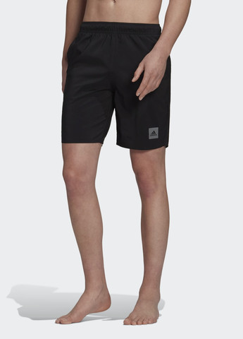 Мужские черные спортивные шорты для плавания classic adidas