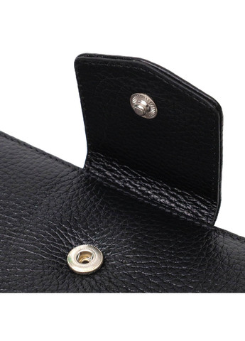 Кожаный женский кошелек с блоком для карт и документов 21955 Черный Tony Bellucci (262158806)