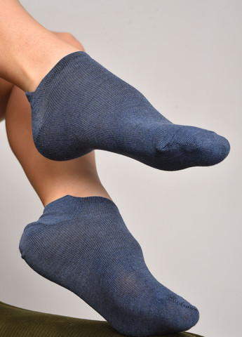 Носки женские спортивные темно-синего цвета размер 36-40 Let's Shop (277983302)