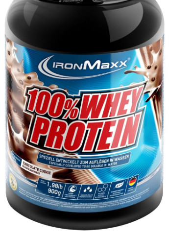 100% Whey Protein 900 g /18 servings/ Chocolate Cookie Ironmaxx (256720560)