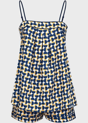 Комбинированная всесезон пижамный комплект fable&eve 1580 майка + шорты Fable & Eve Chelsea