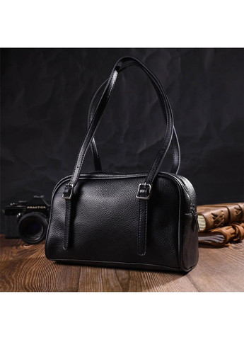 Жіноча шкіряна сумка над старовинним плечем 22078 Vintage (262533136)