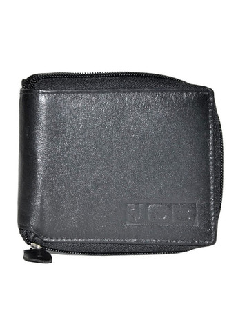 Чоловічий шкіряний гаманець NC38 Black (Чорний) JCB (269994219)