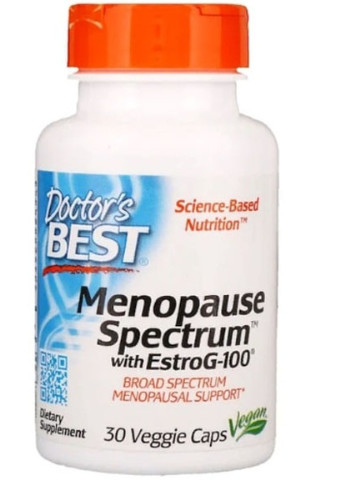 Menopause Spectrum with EstroG-100 30 Veg Caps DRB-00297 Doctor's Best (256720356)