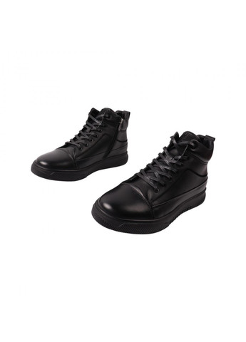 Черные ботинки мужские черные натуральная кожа Marion