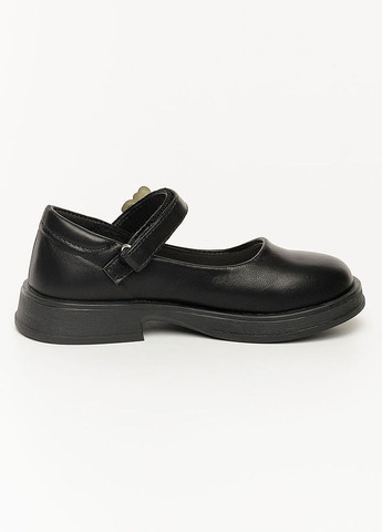 Черные туфли для девочек цвет черный цб-00221575 Мышонок