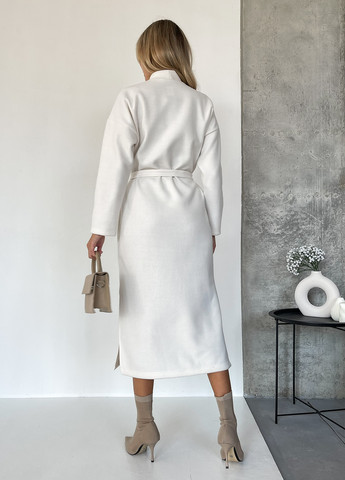 Молочное повседневный платье Verso однотонное