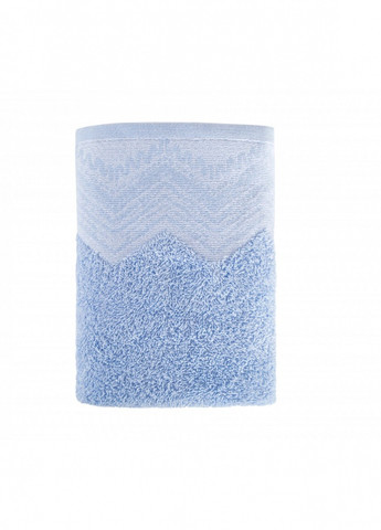 Irya полотенце jakarli - new leron mavi голубой 90*150 однотонный голубой производство - Турция