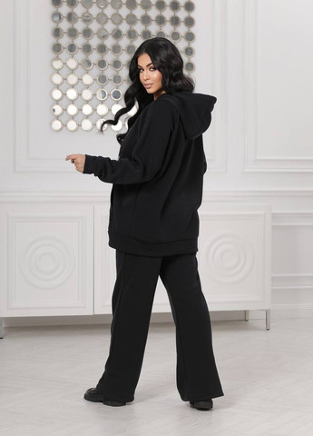 Женский прогулочный костюм двойка цвет черный р.50/52 446880 New Trend (271557825)
