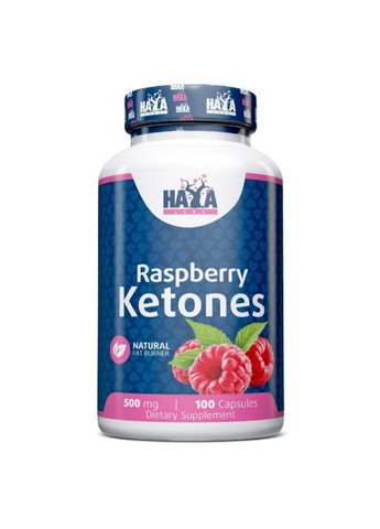 Raspberry Ketones 500 mg 100 Caps Haya Labs (259967114)