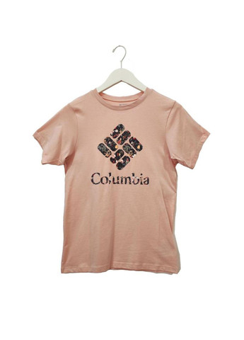 Розовая футболка Columbia