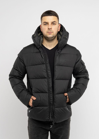 Черная зимняя куртка мужская цвет черный цб-00220556 Kings Wind