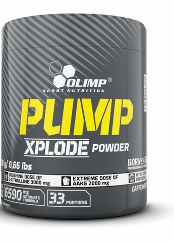Olimp Nutrition Pump Xplode Powder 300 g /33 servings/ Cola Olimp Sport Nutrition (257342508)