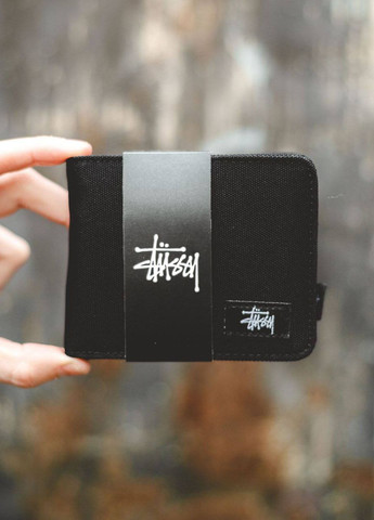 Гаманець чорний Stussy (276262209)