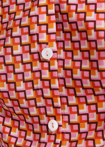 Комбинированная блуза демисезон,разноцветний, Bershka