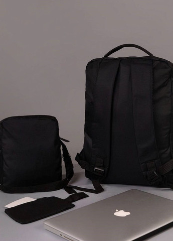 Рюкзак bbag 3 в 1 черного цвета Home (266914628)