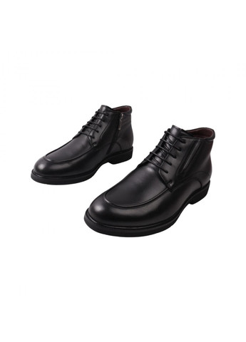 Черные ботинки мужские черные натуральная кожа Anemone