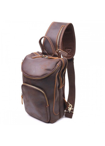 Мужская кожаная сумка-слинг 21303 Vintage (262523607)