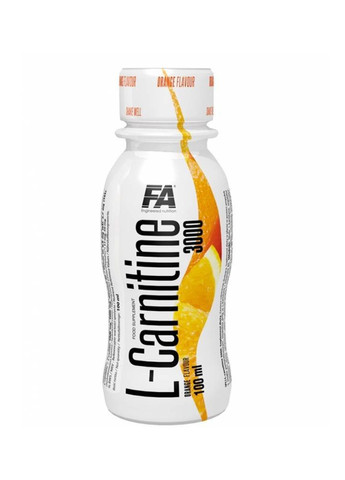 L-карнитин L-Carnitine 3000 100 ml (Orange) Fitness Authority (259296192)