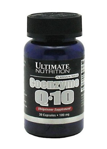 Coenzyme Q10 30 Caps Ultimate Nutrition (256725289)