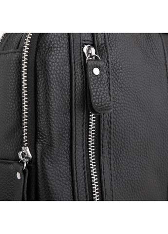 Мужской кожаный слинг на одно плечо черный A25F-693A Tiding Bag (277963183)