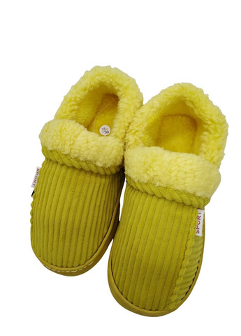 Хатні капці-чобітки жіночі Полосаті жовті Scarrhett (257457469)
