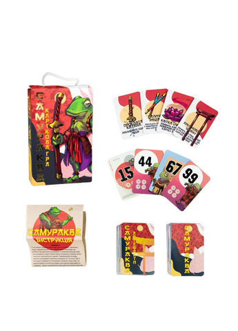 Настольная игра "Самураква" цвет разноцветный ЦБ-00206901 Strateg (259467356)