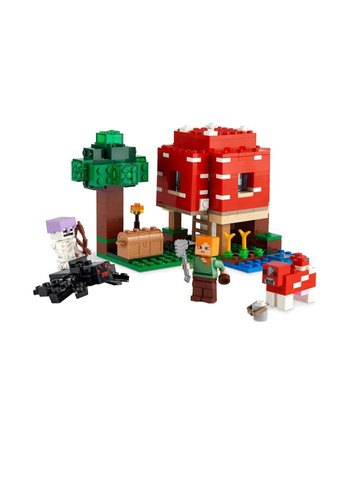 Конструктор Грибной дом цвет разноцветный ЦБ-00185690 Lego (259464527)
