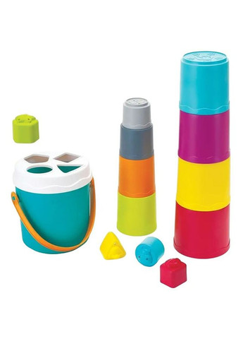 Развивающий набор сортеров - "Радужная башня" цвет разноцветный ЦБ-00239045 Infantino (274236853)