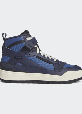 Синие всесезонные кроссовки forum adidas