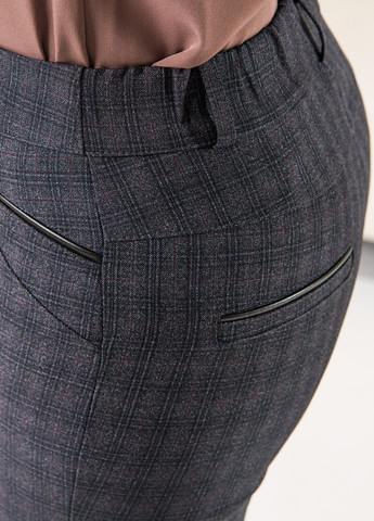 Женские укороченные брюки 22112B черного цвета. No Brand (276775908)