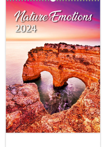 Календар HELMA 2024 31,5 x 45 см Nature Emotions Helma 365 (268138252)