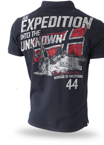 Черная футболка-футболка поло dobermans unknown expedition tsp203bk для мужчин Dobermans Aggressive